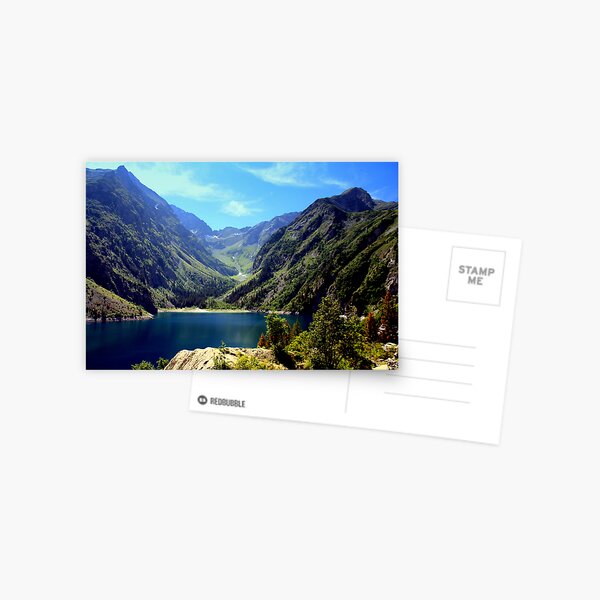 Lac Lauvitel, Ecrins National Park, France Postcard