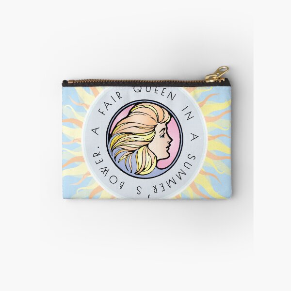 Item preview, Fair Queen Summer Shakespeare Blue Pastel Art Nouveau Literary Quote designed and sold by STPBooks.