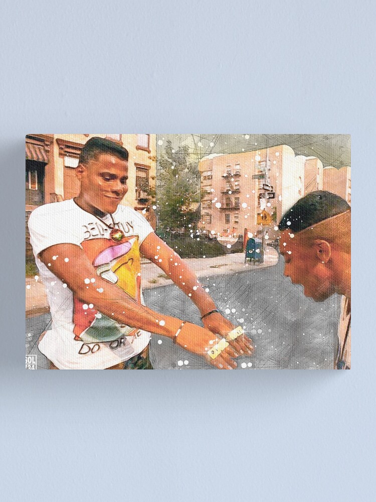 Alternate view of DTRT: LOVE vs HATE Canvas Print