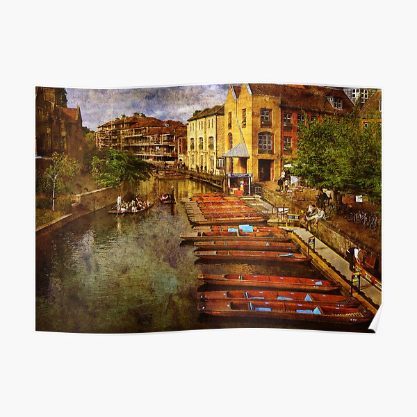 Punting on the Cam Poster