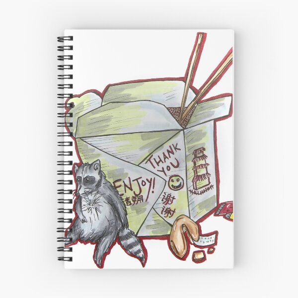 Item preview, Takeout Raccoon  designed and sold by Klara McElroy.