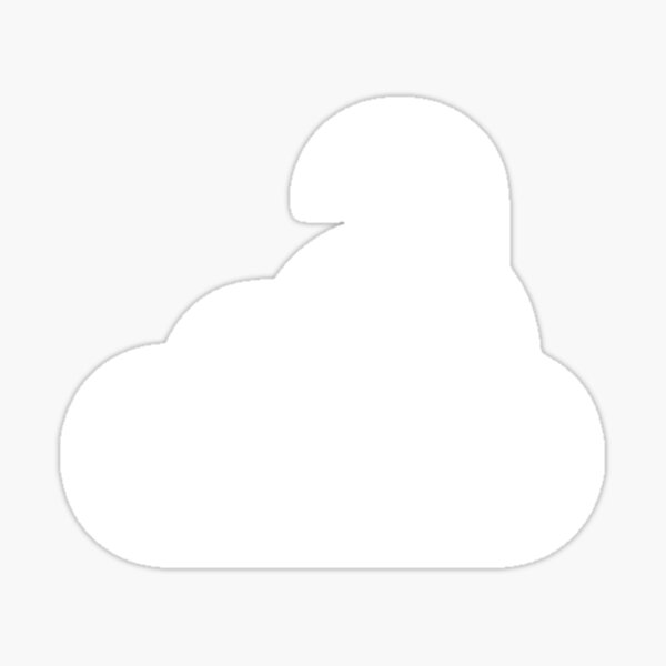 Vapor Lock WHITE Sticker