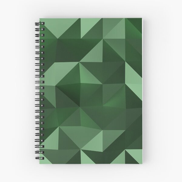 Item preview, Green polygonal design designed and sold by Zos Design.