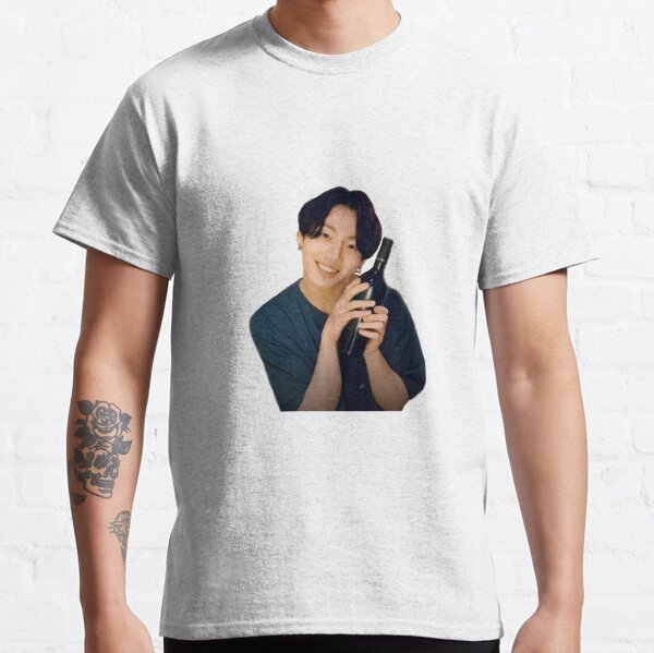 BTS JUNGKOOK WINE MEME Classic T-Shirt