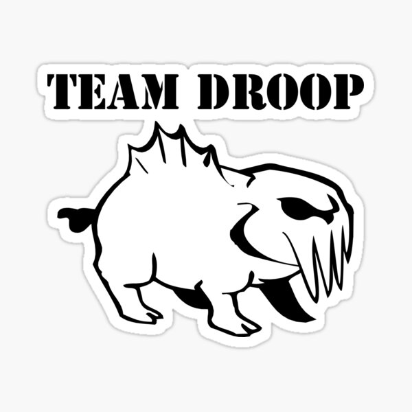 Team DROOP Sticker