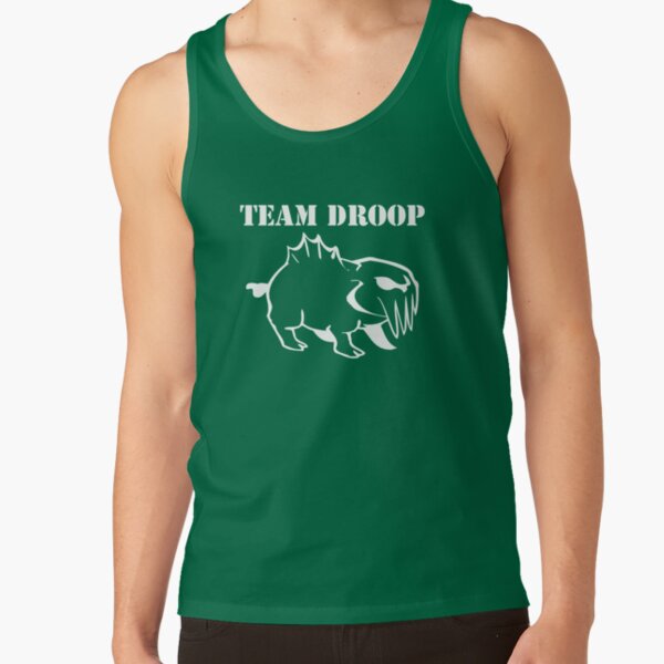 Team DROOP White Tank Top