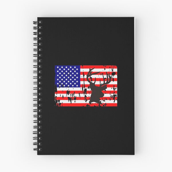 Item preview, Deer Hunting American flag distressed tDesign for July 4th designed and sold by ssmcwhortor.
