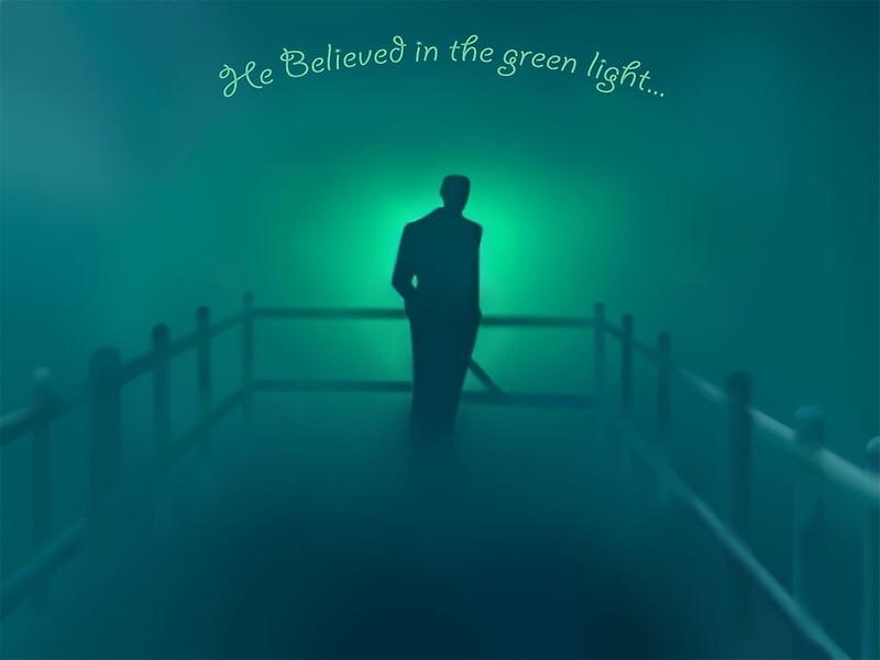 Image result for the green light gatsby
