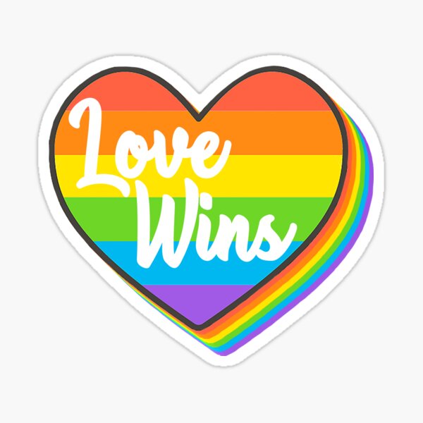 Love Wins Sticker
