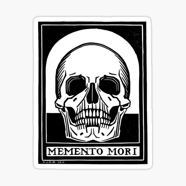 Item preview, Memento Mori designed and sold by silvercrystal.