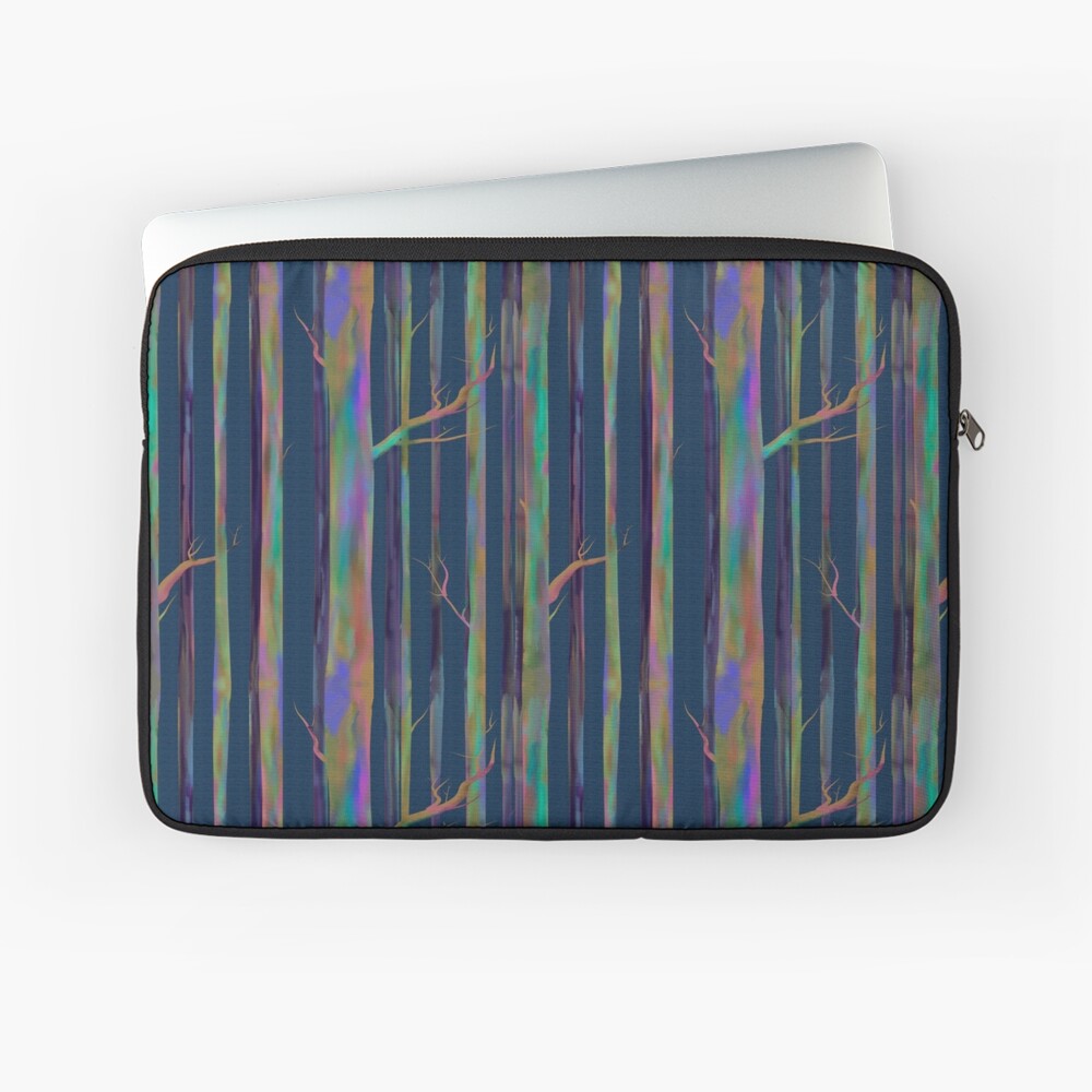 Rainbow Eucalyptus trees Laptop Sleeve