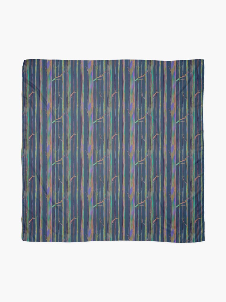 Alternate view of Rainbow Eucalyptus trees Scarf