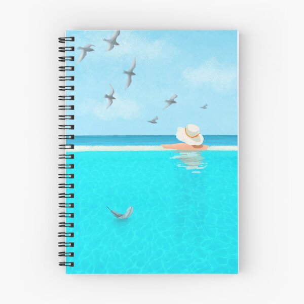 Item preview, Blue Sky and Blue Water Summer Bliss designed and sold by BunnyThePainter.