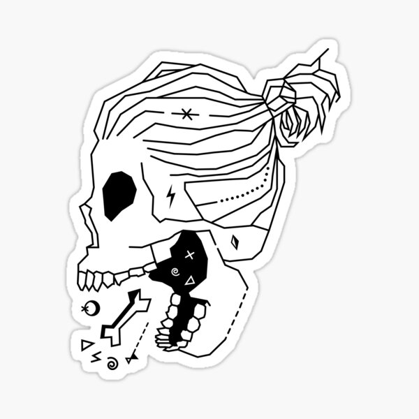 trashtalk 8' Sticker