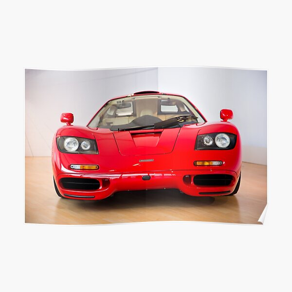 Mclaren F1 Posters Redbubble