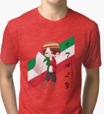 APH Italy - Flag Sweater Tri-blend T-Shirt