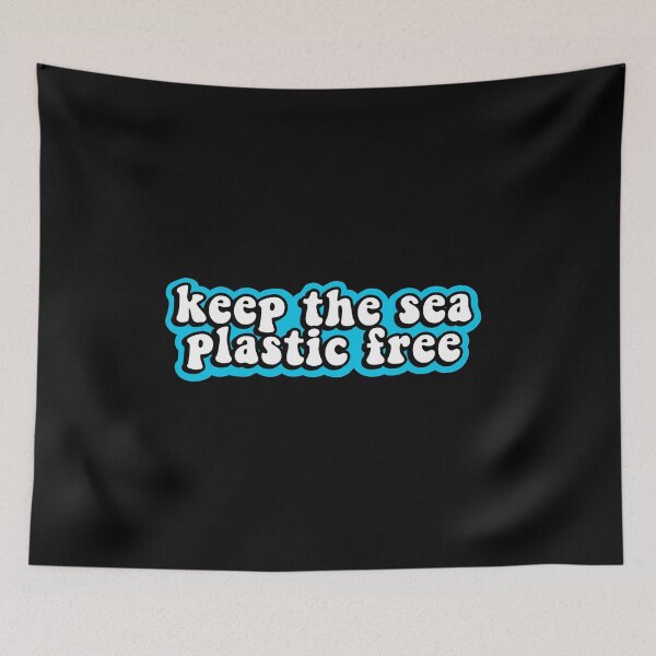 Item preview, Keep the Sea Plastic Free designed and sold by abby stickers.