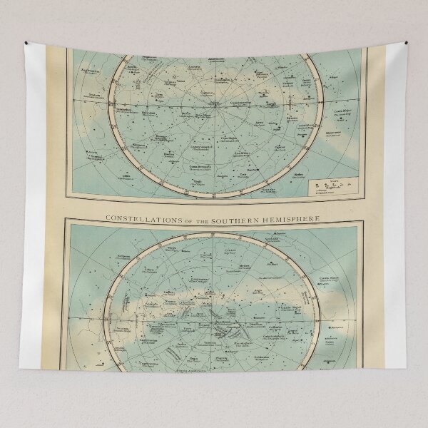 Item preview, Vintage Star Constellations Map (1895) designed and sold by BravuraMedia.
