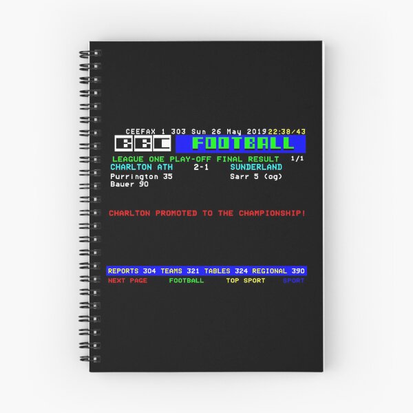 Item preview, Charlton Play Off Final 2019 CEEFAX designed and sold by boxoflyrics.