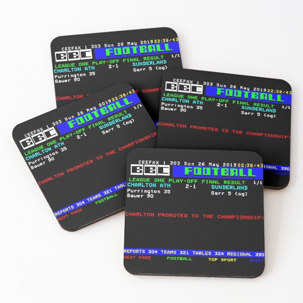 Item preview, Charlton Play Off Final 2019 CEEFAX designed and sold by boxoflyrics.