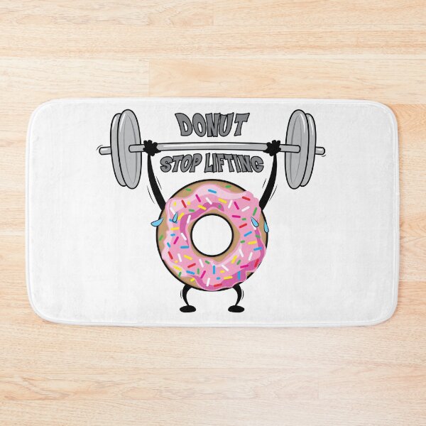 Item preview, Donut Weight Lifter designed and sold by ArtisticBulldog.