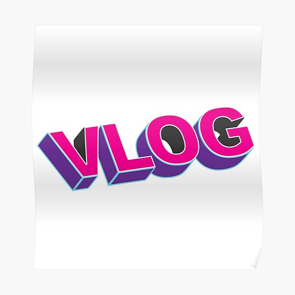 Video Blogger Posters Redbubble - roblox th at next new now vblog