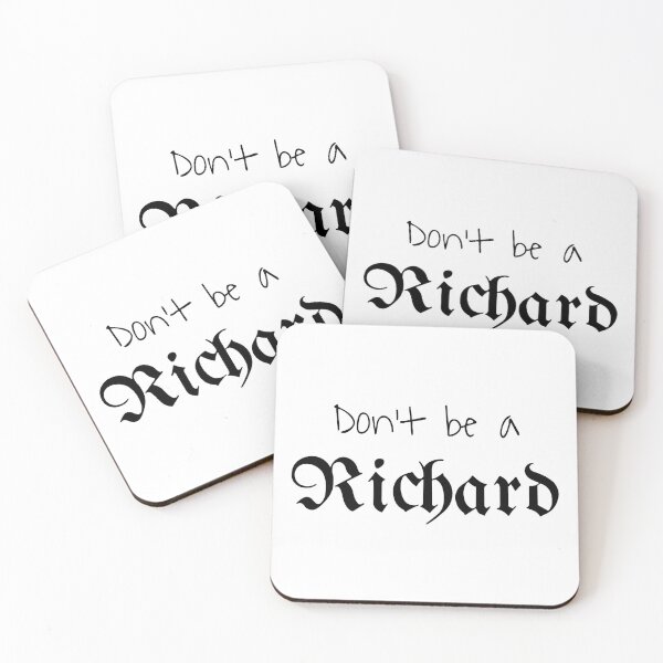 Item preview, Don't be a Richard designed and sold by tribbledesign.