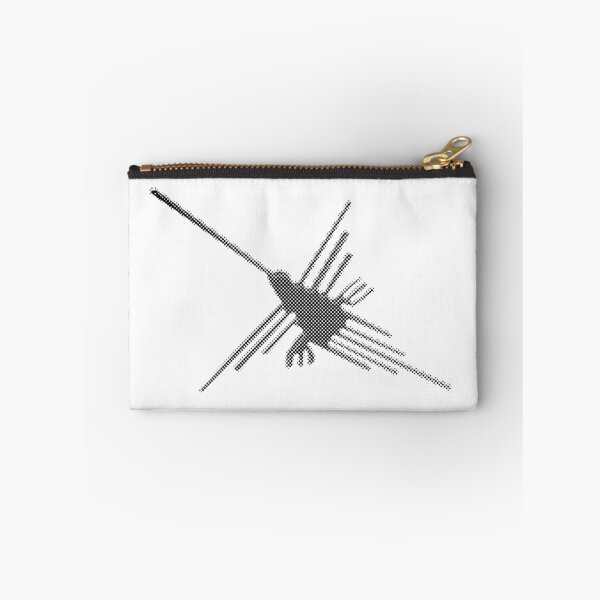 Item preview, Nazca Lines Hummingbird Newsprint designed and sold by Almdrs.