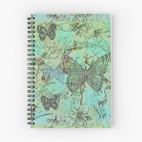 Item preview, Butterflies and acorns designed and sold by Julia Grammer-Begley.
