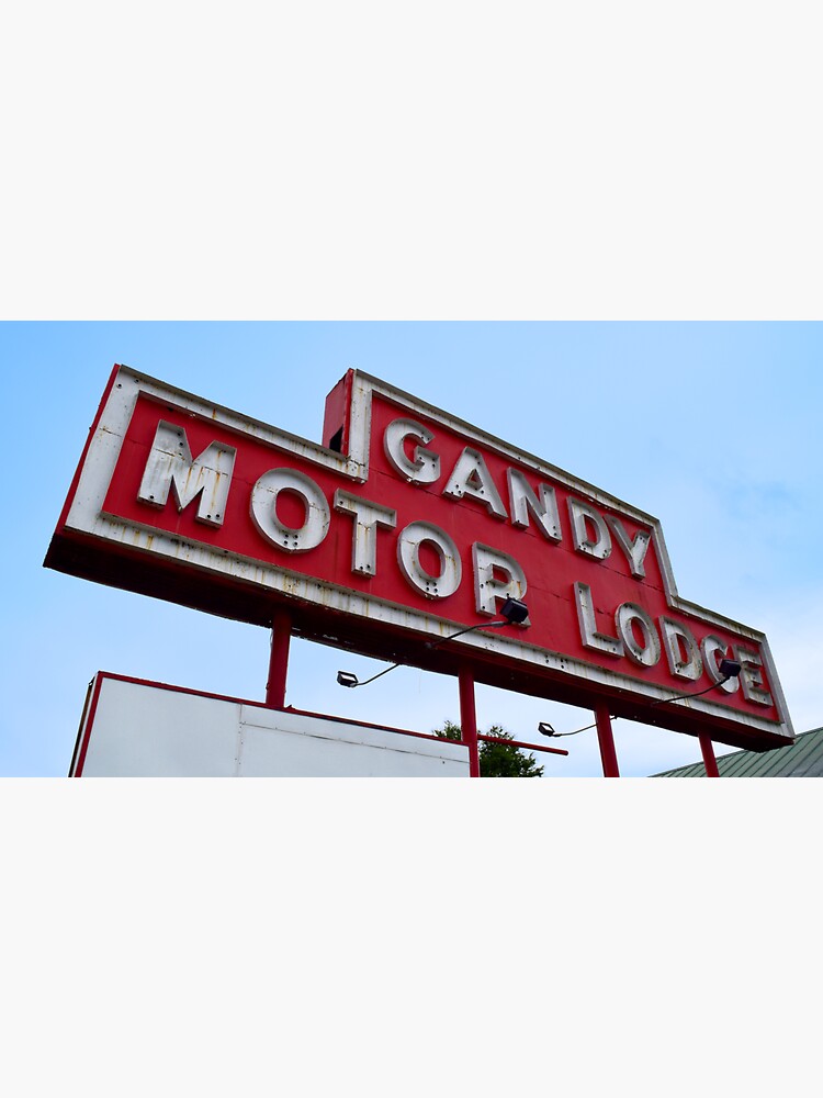 "Motor Lodge" Sticker by nwerlandson Redbubble