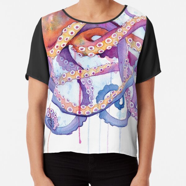 Octopus II Chiffon Top