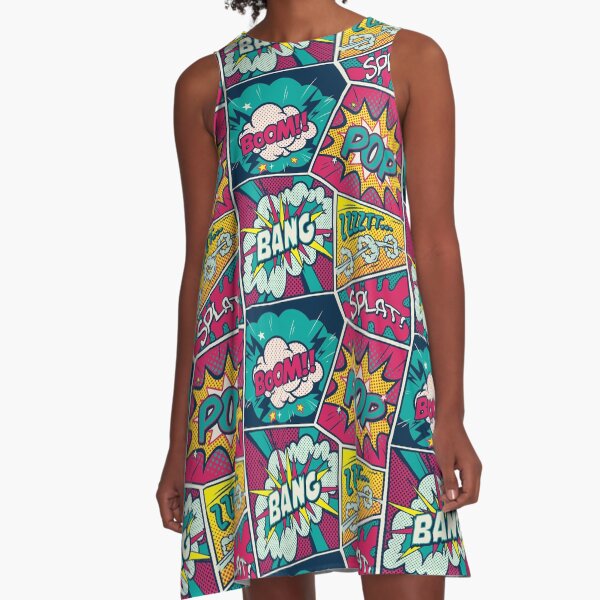 Cartoon Wear A-Line Dress