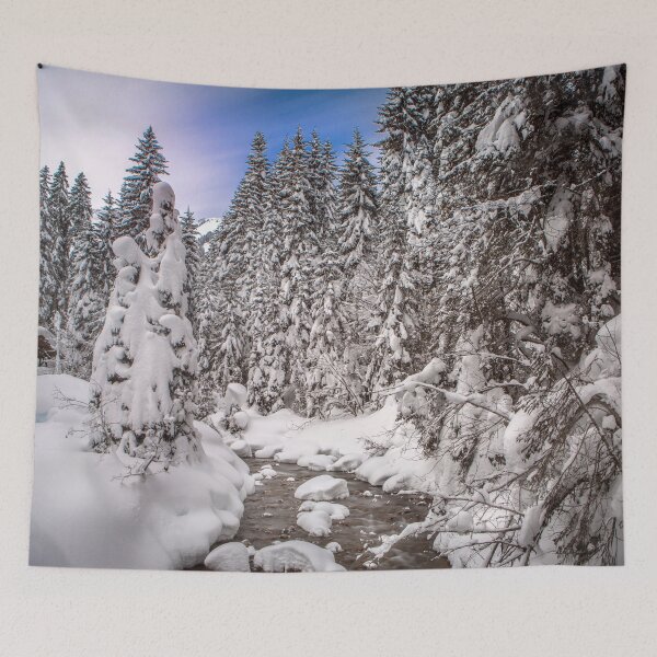 Item preview, Snow laden trees. designed and sold by Dave Hare Photography.