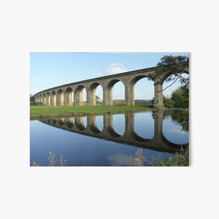 Bridge Over The River Wharfe Art Board Print