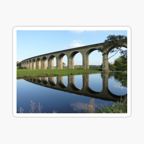 Bridge Over The River Wharfe Sticker