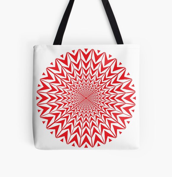 #Movement #Monochrome #Illusion, #Abstract drawing, spiral,helix,scroll,loop,volute,spire,helical,winding,corkscrew All Over Print Tote Bag