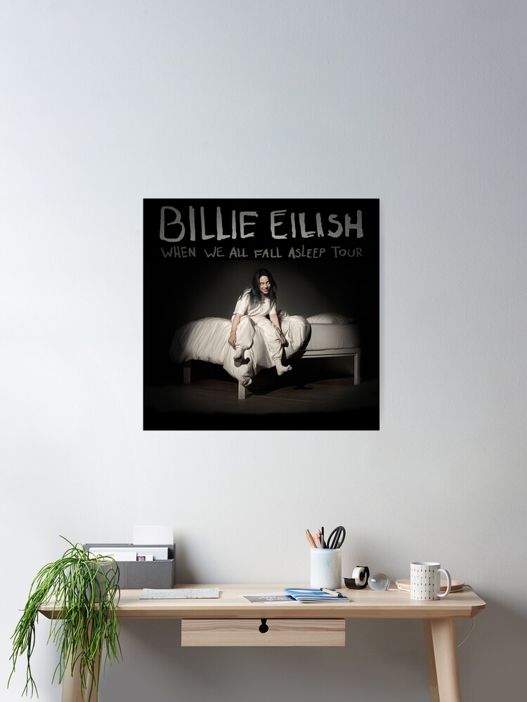 When We All Fall Asleep World Tour Poster