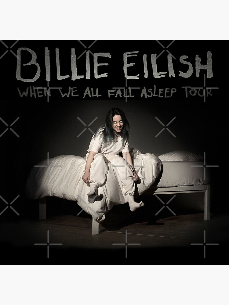 When We All Fall Asleep World Tour Poster