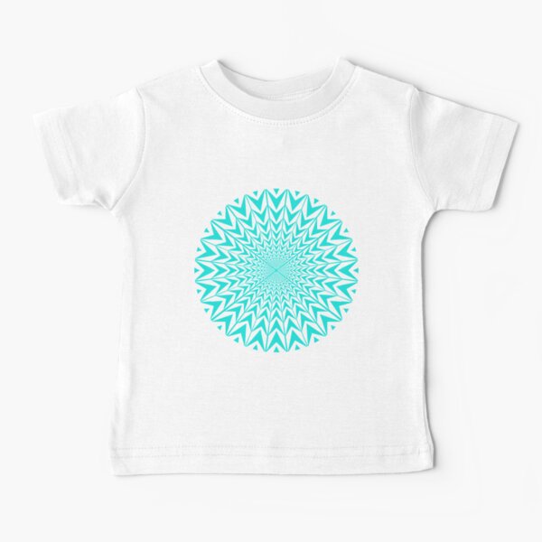 #Design, #abstract, #pattern, #illustration, psychedelic, vortex, modern, art, decoration Baby T-Shirt