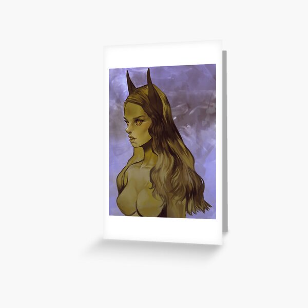 Dark Greeting Card