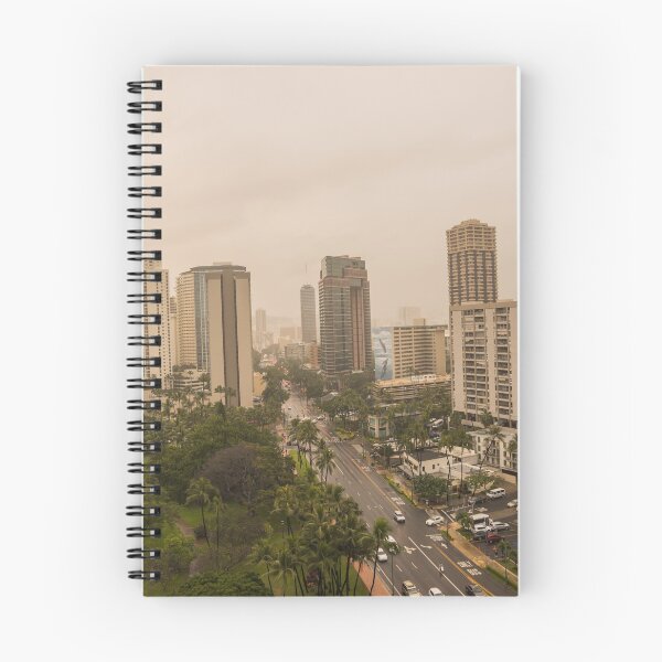 Item preview, downtown Honolulu on a cloudy day 2 designed and sold by KensLensDesigns.