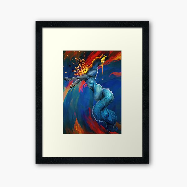 Ghost Framed Art Print