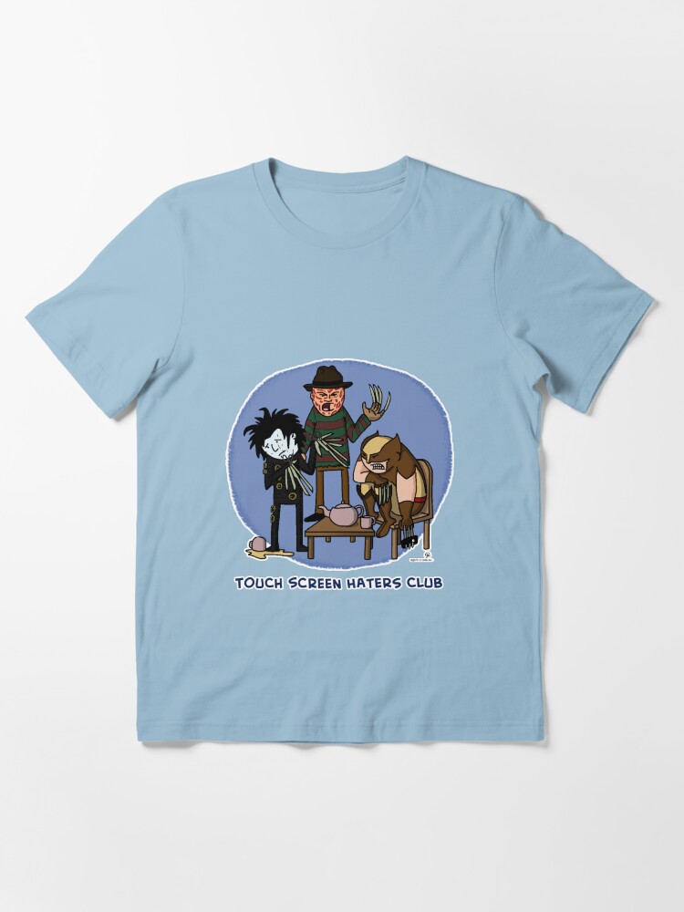 Alternate view of Touch Screen Haters Club Essential T-Shirt