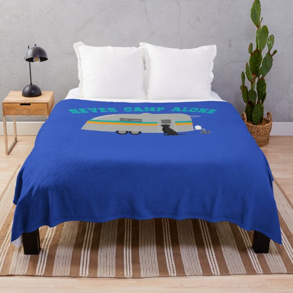 Item preview, Black Labrador Retriever Never Camp Alone designed and sold by tncgifts.