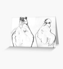 Two Doves Greeting Card