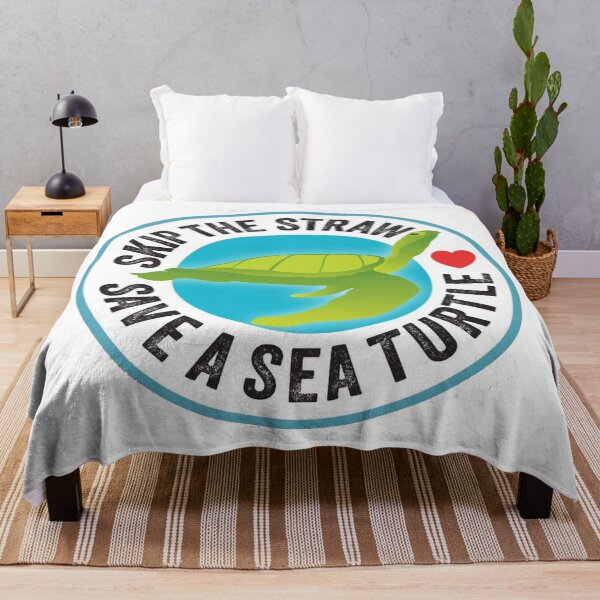Item preview, Skip The Straw Save a Sea Turtle designed and sold by Aidan Murphy.