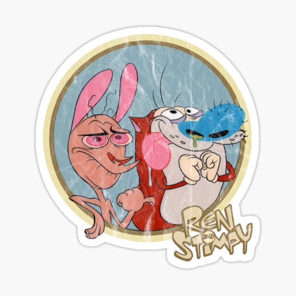 90's cartoon Sticker