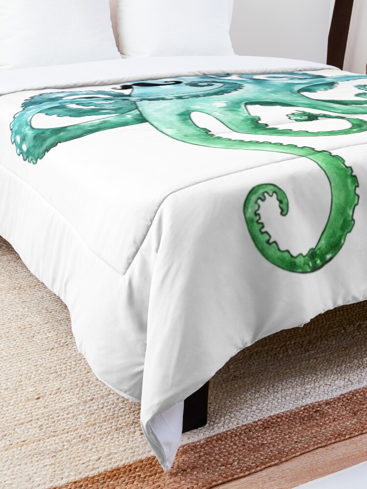 Alternate view of Dapper Octopus Comforter