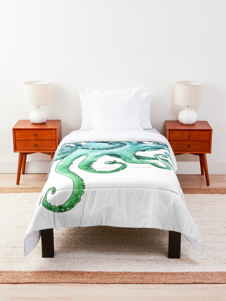 Alternate view of Dapper Octopus Comforter