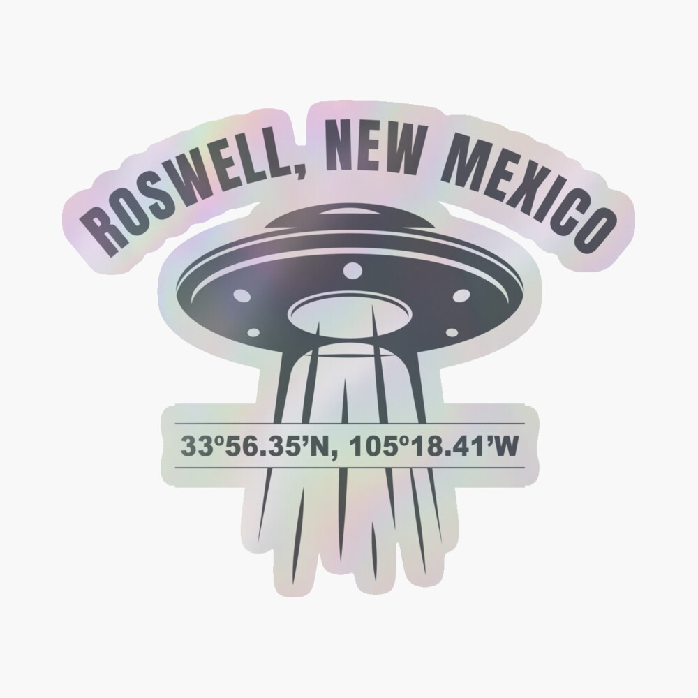 Roswell New Mexico UFO Space Alien Postcard